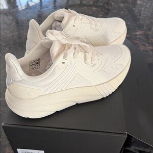 Elegant Cream Women's Sneakers